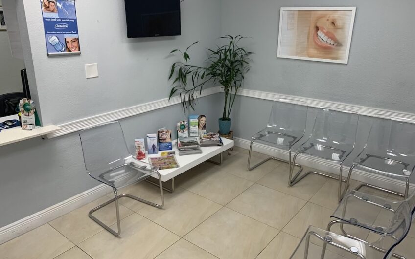 Hialeah 3 Chairs Dental Practice Fronting Expwy 826 for Sale